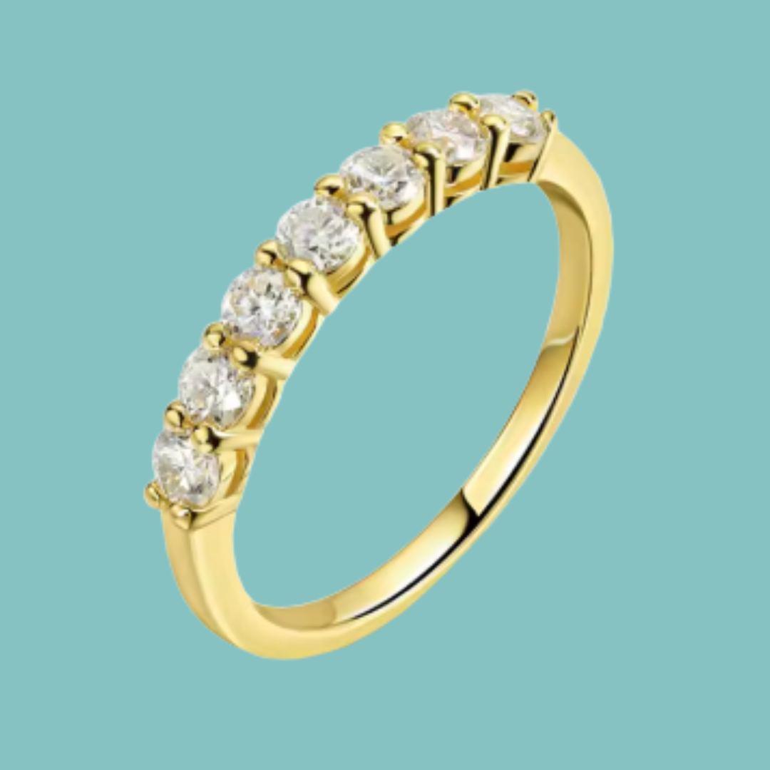 Cascade Wedding Band