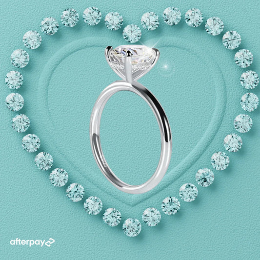 Eclipse Hidden Halo Oval Ring