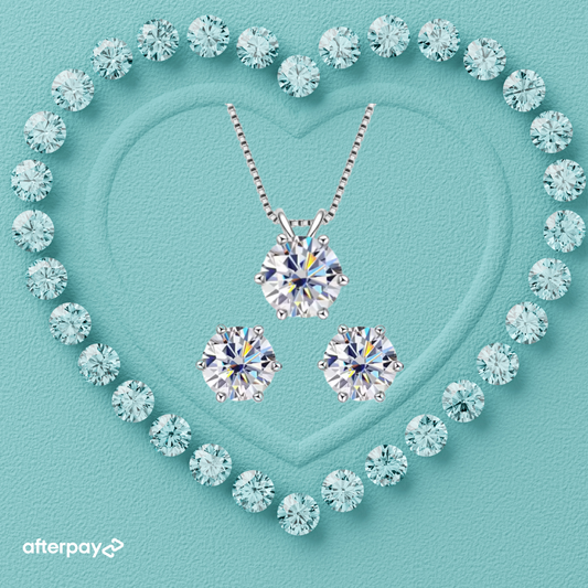 Classic Sparkle Earring & Pendant Set