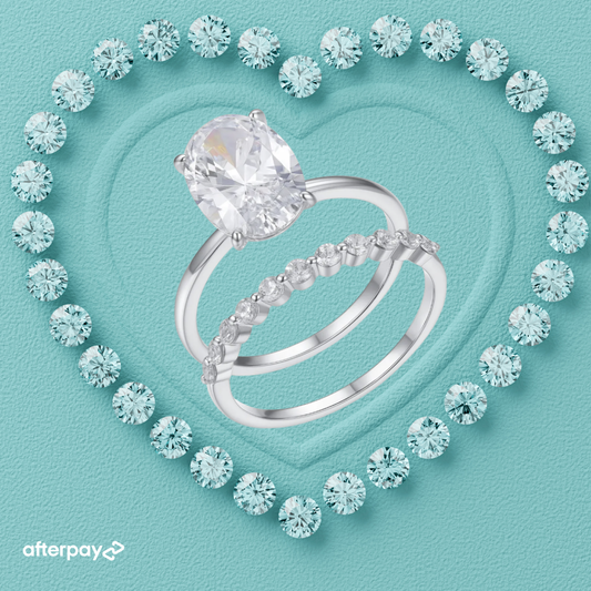 The Aurelia Oval Ring Set