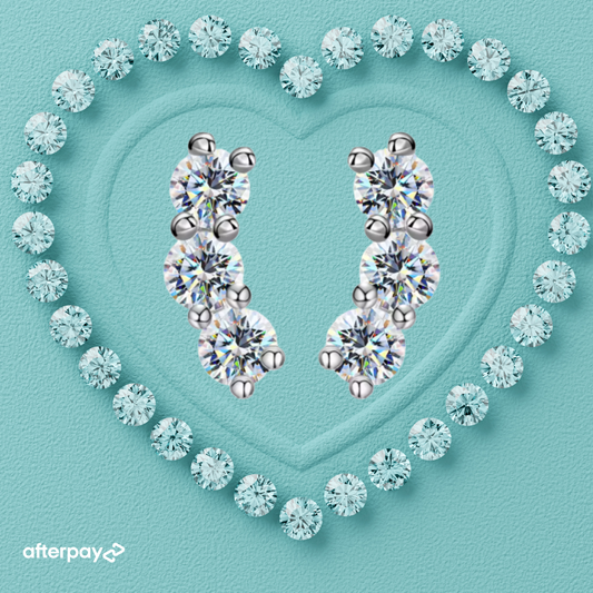 Seraphina Moissanite Earrings