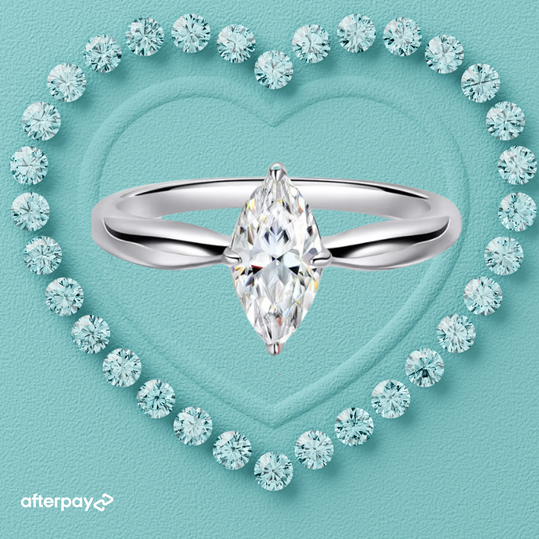 The Empress Marquise Moissanite Ring