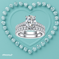 Isla Oval Bridal Set