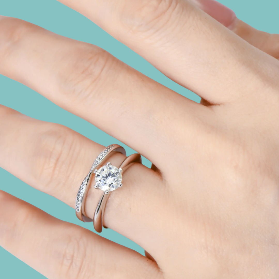 Ever After Moissanite Set