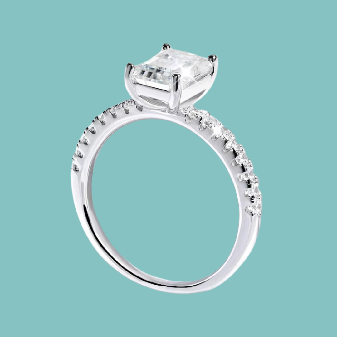 Mirage Emerald Cut Ring
