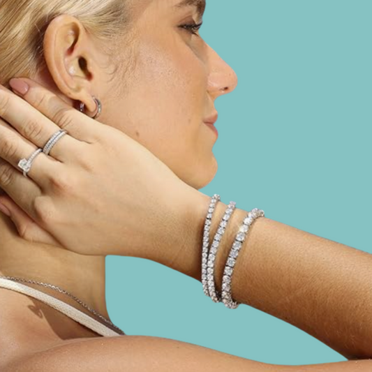 Moissanite Tennis Bracelet