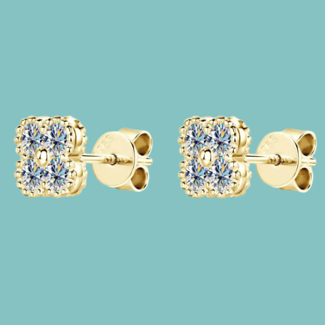 Lucky Charm Clover Earrings 🍀