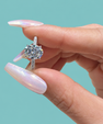 The Sienna Oval Moissanite Ring
