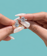 The Sienna Oval Moissanite Ring