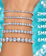Moissanite Tennis Bracelet