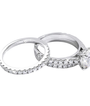 Holy Trinity Moissanite Ring Set