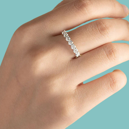 Cascade Wedding Band
