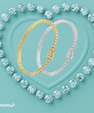 Moissanite Tennis Bracelet 14K Gold Filled