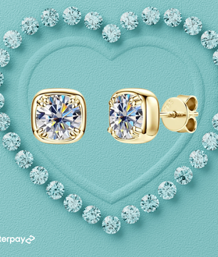 Solstice Bezel Set Studs