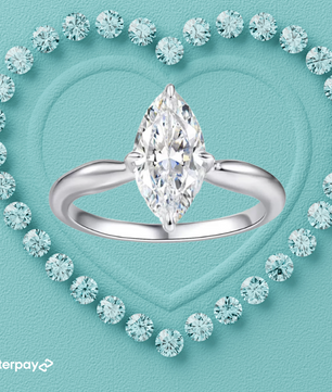 The Empress Marquise Moissanite Ring