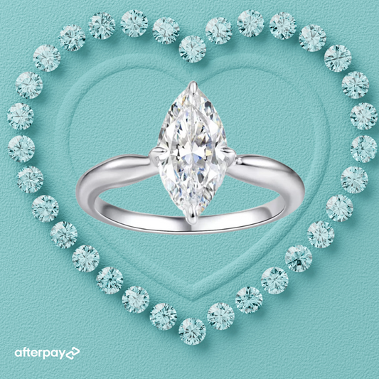 The Empress Marquise Moissanite Ring