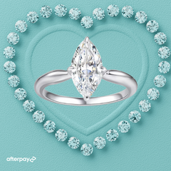 The Empress Marquise Moissanite Ring