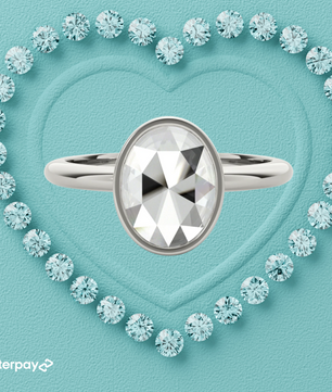 Rose Cut 'Elysian' Oval Ring
