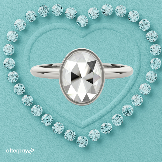 Rose Cut 'Elysian' Oval Ring