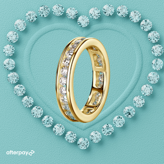 Celeste Channel Ring