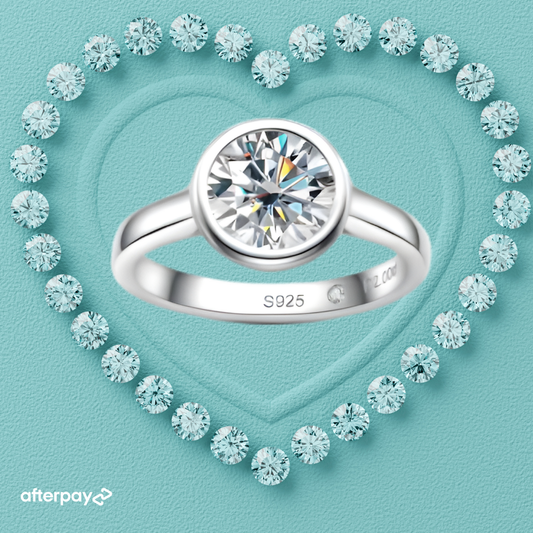 Moonline Solitaire Ring
