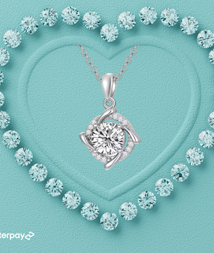 Orbit Moissanite Necklace