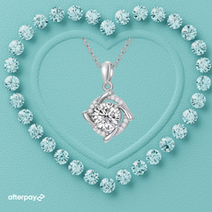 Orbit Moissanite Necklace