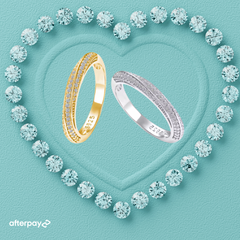 Twisted Radiance Knife Edge Band