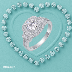 Heartline Halo Ring