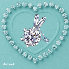 Starburst Moissanite Necklace