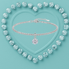 Asterelle Solitaire Moissanite Bracelet