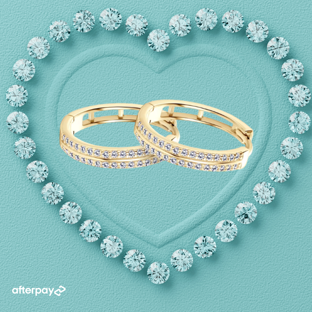 Double the Fun: Moissanite Hoop Earrings