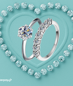 The Audrey Knife Edge Ring Set