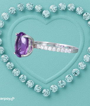 The Violet Dawn Amethyst Ring