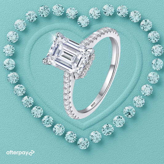 Mirage Emerald Cut Ring