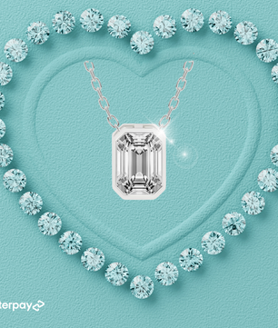 Ophelia Emerald Cut Pendant