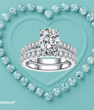 Isla Oval Bridal Set