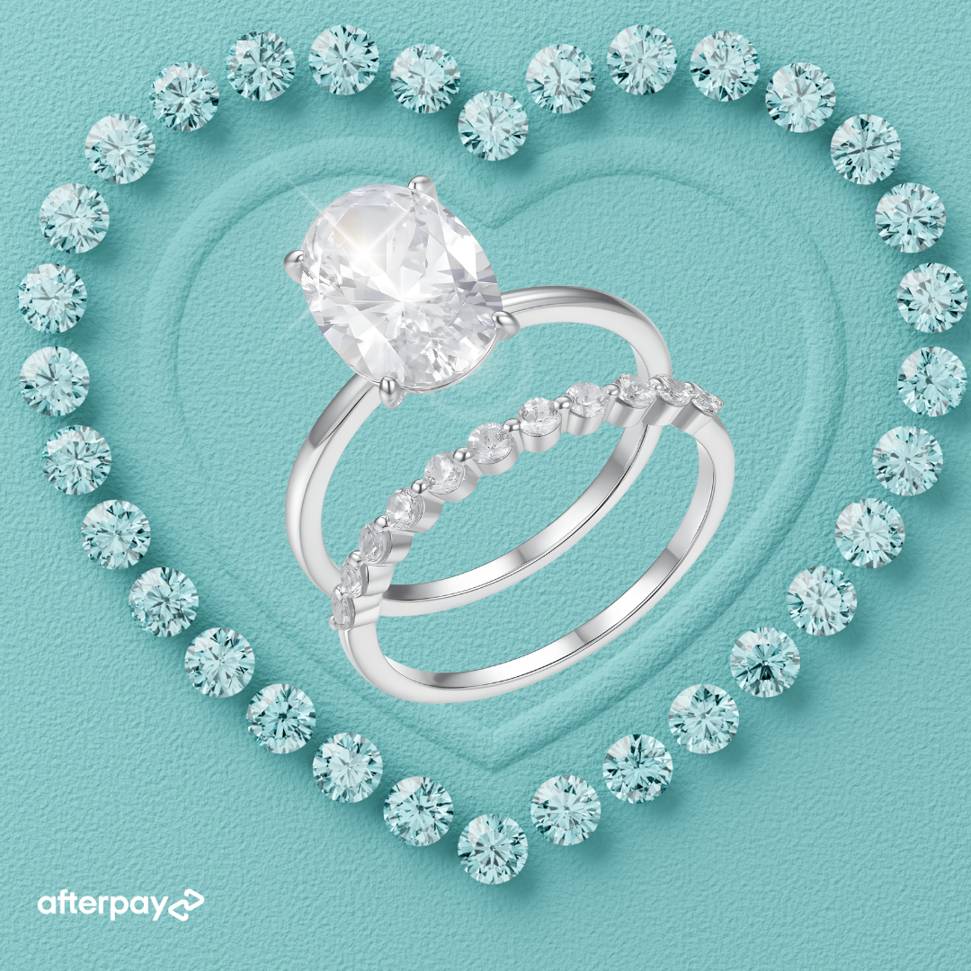 The Aurelia Oval Ring Set