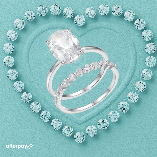 The Aurelia Oval Ring Set