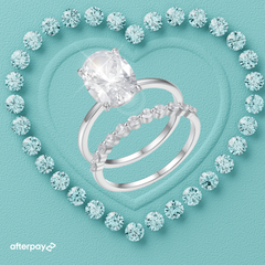 The Aurelia Oval Ring Set