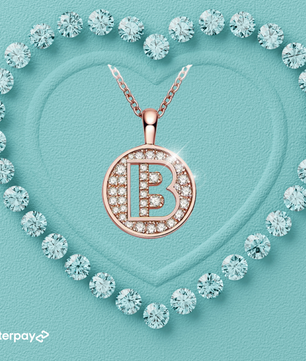 The Lumi Personalised Initial Necklace