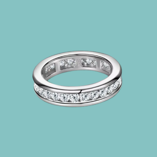 Celeste Channel Ring