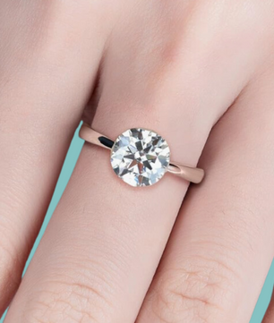 Invisible Seamless Sparkle Ring