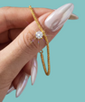 Asterelle Solitaire Moissanite Bracelet