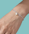 Asterelle Solitaire Moissanite Bracelet