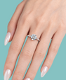Invisible Seamless Sparkle Ring