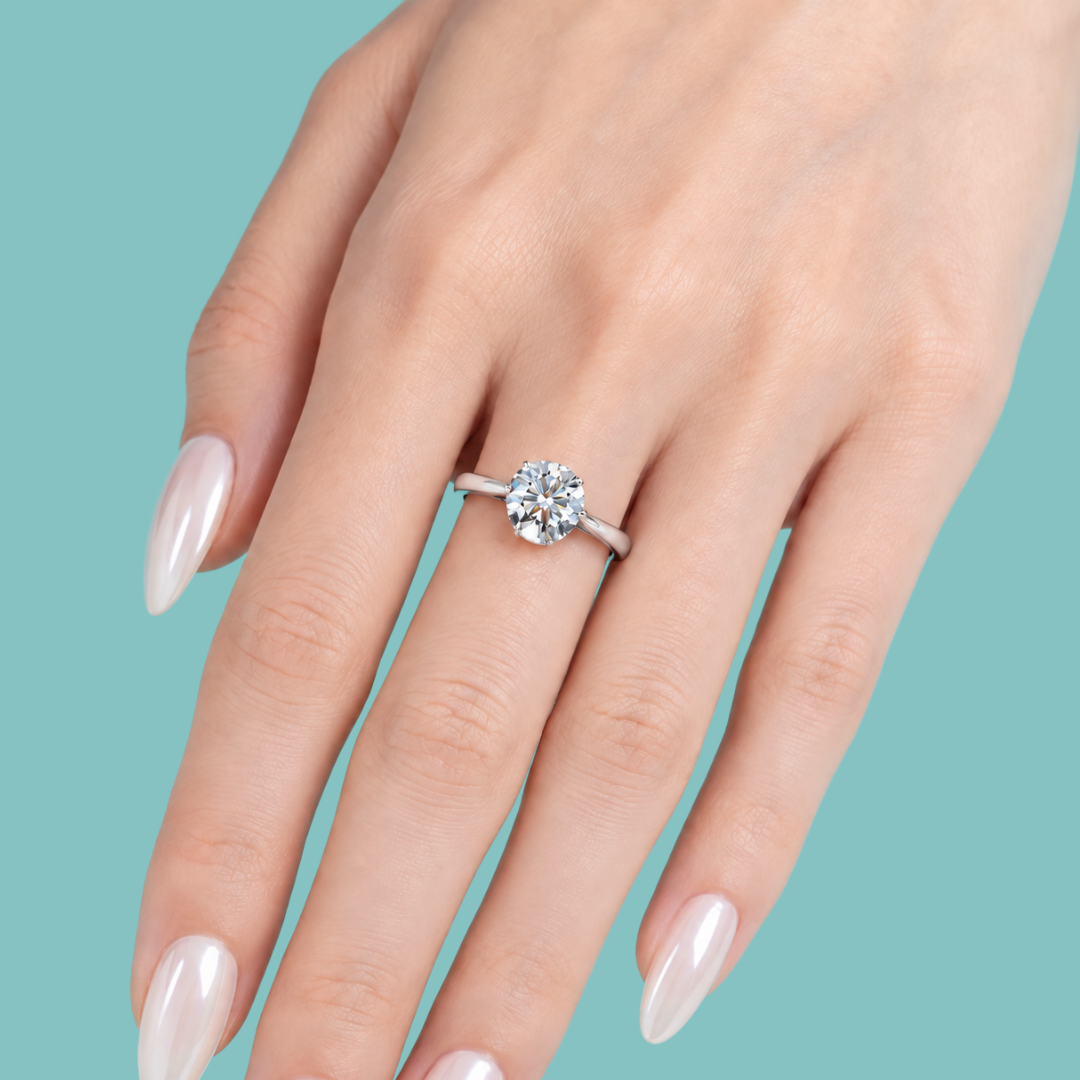Invisible Seamless Sparkle Ring