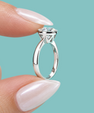 Invisible Seamless Sparkle Ring