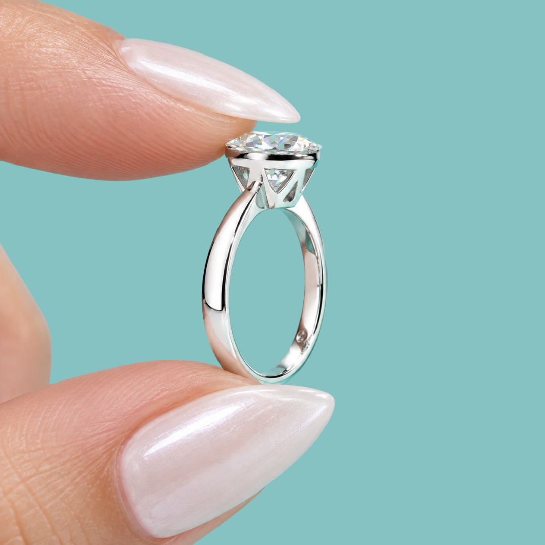 Invisible Seamless Sparkle Ring