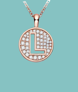 The Lumi Personalised Initial Necklace